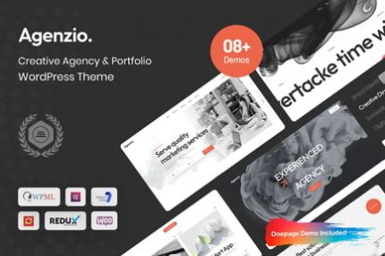 Agenzio - Yaratıcı Ajans ve Portföy Teması