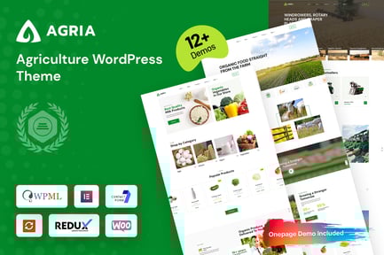 Agria - Tarım WordPress Teması