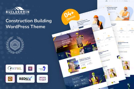 Builderrin - İnşaat Yapı WordPress Teması