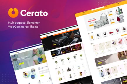 Cerato - Çok Amaçlı Elementor WooCommerce Teması