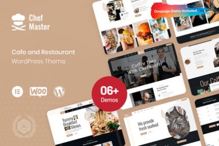 Chefmaster - Restoran WordPress Teması