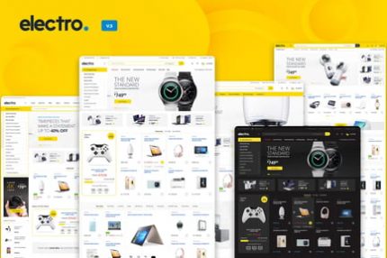 Elektro Elektronik Mağaza WooCommerce Teması