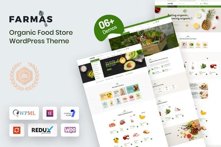 Farmas - Organik Gıda Mağazası WordPress Teması