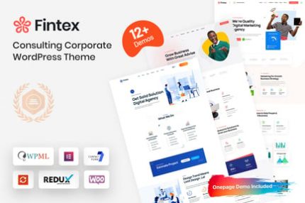 Fintex - Danışmanlık Kurumsal WordPress Teması