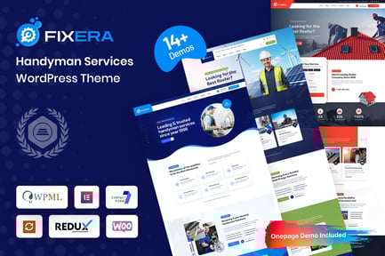 Fixera - El İşi Hizmetleri WordPress Teması