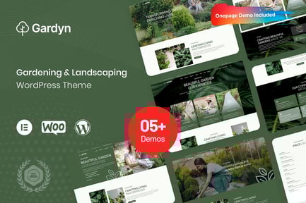 Gardyn - Bahçecilik ve Peyzaj WordPress Teması