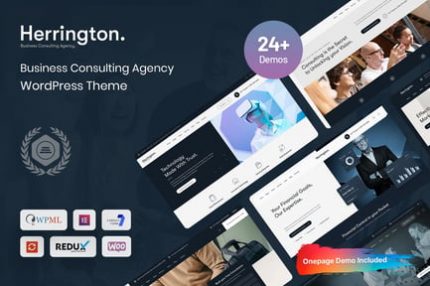 Herington - İş Danışmanlığı WordPress Teması