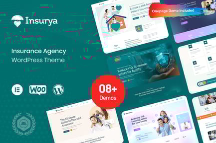 Insurya - Sigorta WordPress Teması
