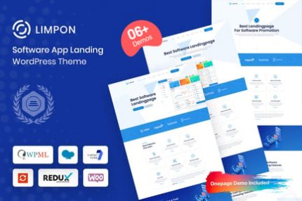 Limpon - Yazılım Uygulama İniş WordPress Teması