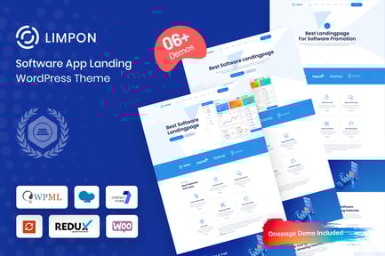 Limpon - Yazılım Uygulama İniş WordPress Teması