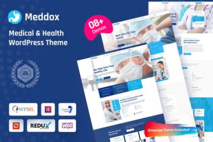 Meddox - Tıbbi ve Sağlık WordPress Teması