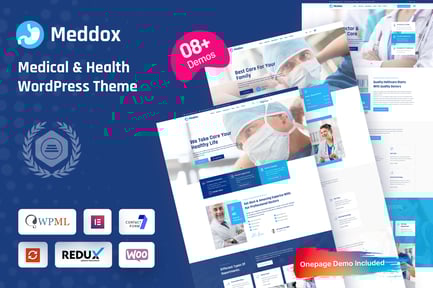 Meddox - Tıbbi ve Sağlık WordPress Teması