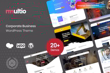 Multio - Kurumsal İş WordPress Teması