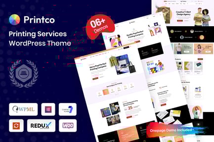 Printco - Baskı Hizmetleri WordPress Teması