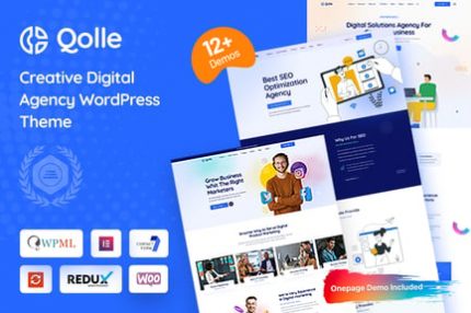 Qolle - Dijital Pazarlama Ajansı WordPress Teması
