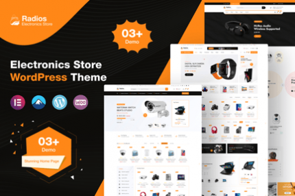 Radios - Elektronik Mağaza WooCommerce Teması