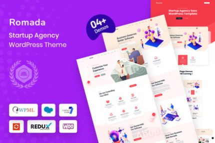 Romada - Startup Ajansı WordPress Teması