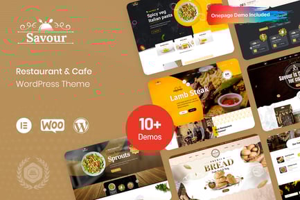 Savour - Restoran WordPress Teması