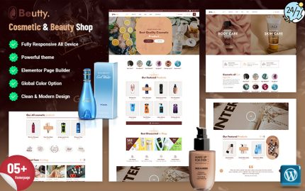 Beutty - Kozmetik ve Güzellik WordPress Teması