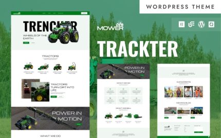 Biçme Makinesi - Traktör ve Tarım Ekipmanları WooCommerce Elementor Teması