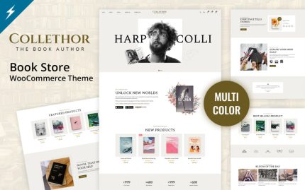 Collethor - Kitap Mağazası WooCommerce WordPress Teması