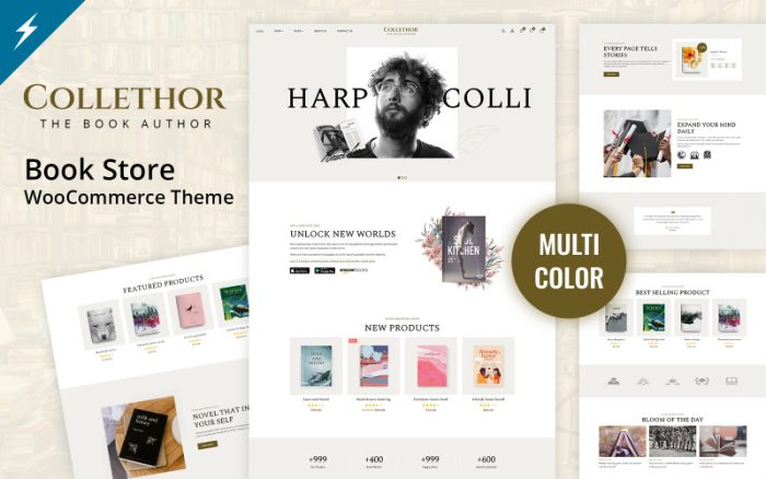 Collethor - Kitap Mağazası WooCommerce WordPress Teması