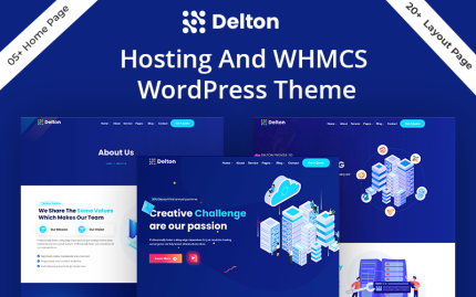 Delton - Alan Adı ve Barındırma Hizmetleri Şirketi WordPress Teması