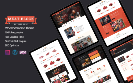 Et Bloğu - Kasap Hizmetleri ve Et Dükkanı WooCommerce WordPress Teması
