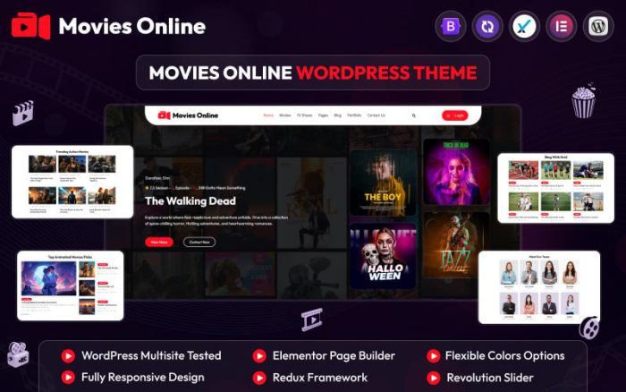 Filmler Çevrimiçi WordPress Teması