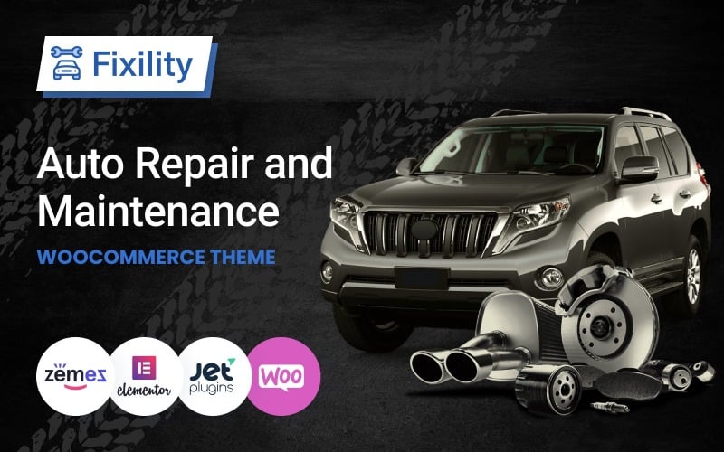 Fixility - Otomatik Ayarlama, WordPress Araç Bakım Hizmetleri Teması