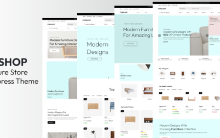 Furshop - Mobilya Mağazası Woocommerce Teması