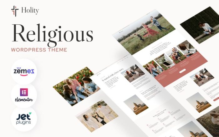 Holity - Kilise ve Dini WordPress Teması