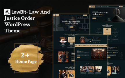 LawBit – Modern Hukuk Bürosu ve Avukat WordPress Teması