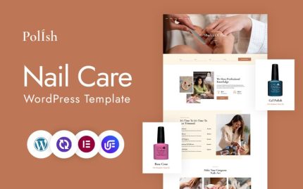 Lehçe - Tırnak Bakımı ve Oje WordPress CMS Elementor Teması