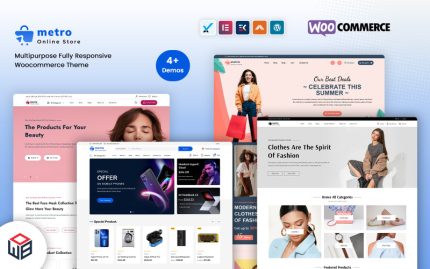Metro - Elektronik MegaShop WooCommerce Teması