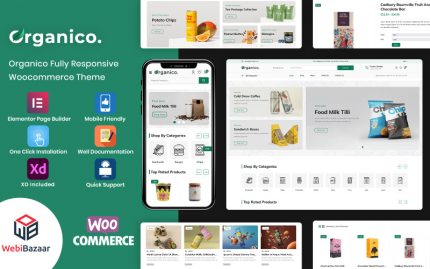 Organico - Şık Organik Gıda Teması WooCommerce Teması