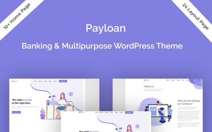 Payloan - Bankacılık, Finans ve Fintech WordPress Teması