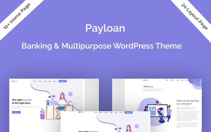 Payloan - Bankacılık, Finans ve Fintech WordPress Teması