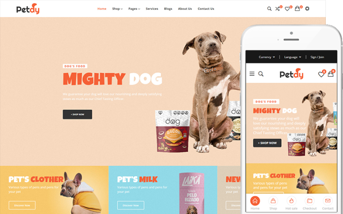 Petdy - Evcil Hayvanlar ve Veterinerler için Tema WooCommerce Teması