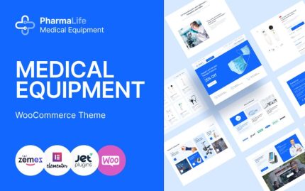 PharmaLife - Eczane WooCommerce WordPress Mobil Uyumlu Teması