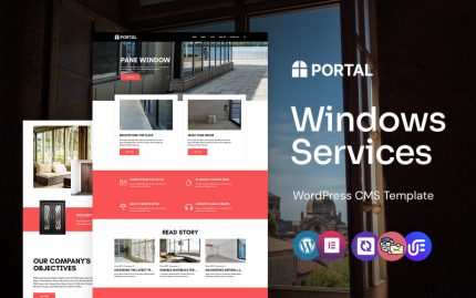 Portal - Windows Hizmetleri WordPress Elementor Teması