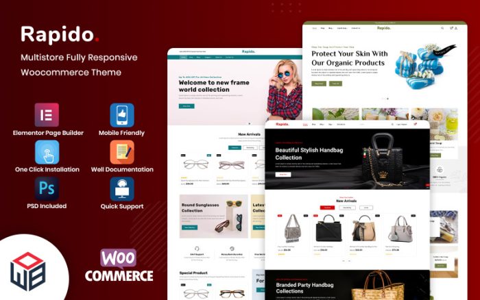 Rapido - Multiparous Moda Aksesuarları WooCommerce Teması