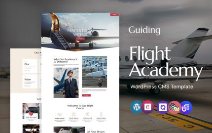 Rehberlik - Uçuş Okulu Ve Özel Havayolu WordPress Elementor Teması