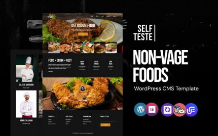 Selftest - Restoran ve Nonveg Yemek WordPress Elementor Teması
