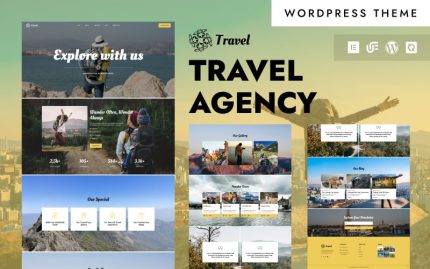 Seyahat - Seyahat ve Tur Acenteleri WordPress Elementor Teması