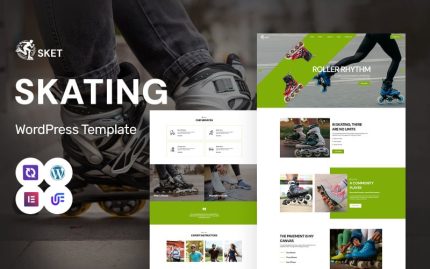 Sket - Paten Okulu ve Kulübü WordPress Elementor Teması