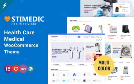 Stimedic - Eczane ve Tıbbi Mağaza WooCommerce Teması