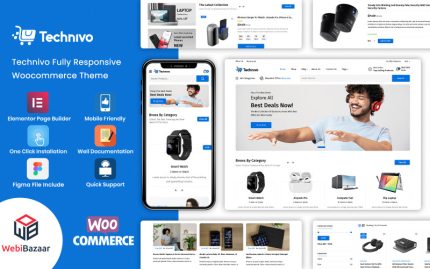 Technivo - Elektronik MegaShop WooCommerce Teması