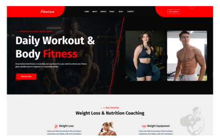 Zengym – Modern Spor Salonu ve Fitness WordPress Teması