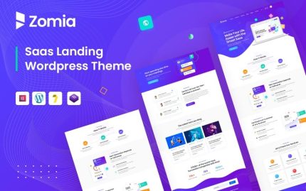 Zomia - Saas Giriş ve Başlangıç WordPress Teması.